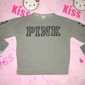pink victoria secret sweatshirt